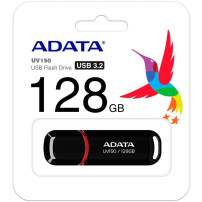 ADATA AUV150-128G-RBK unità flash USB 128 GB USB tipo A 3.2 Gen 1 (3.1 Gen 1) Nero, Chiavetta USB