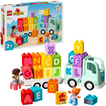 LEGO DUPLO Il camioncino dell’alfabeto, Giochi di costruzione
