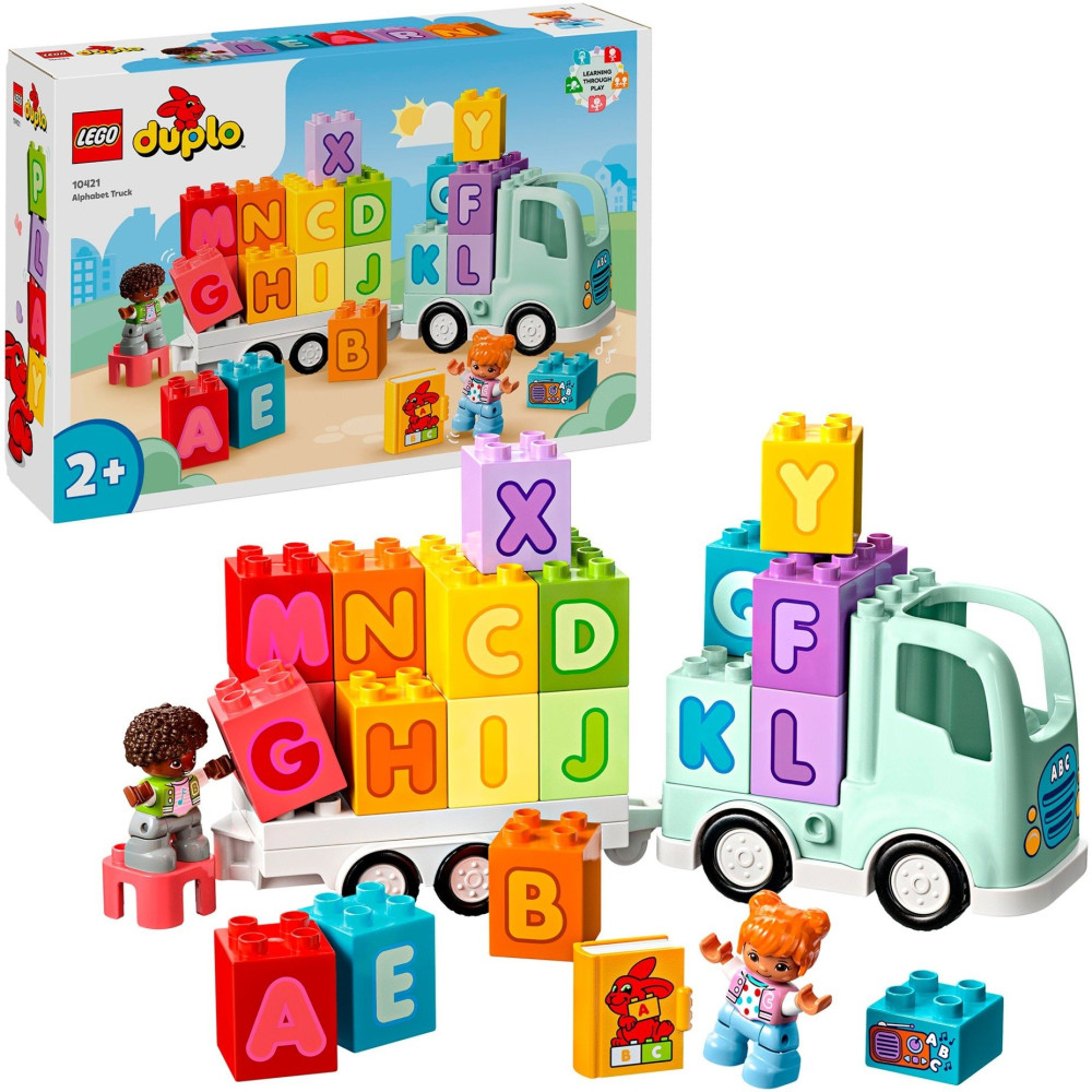 LEGO DUPLO Il camioncino dell’alfabeto, Giochi di costruzione