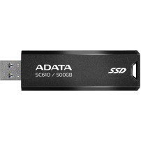 ADATA SC610 500 GB USB tipo A 3.2 Gen 2 (3.1 Gen 2) Nero, Disco a stato solido