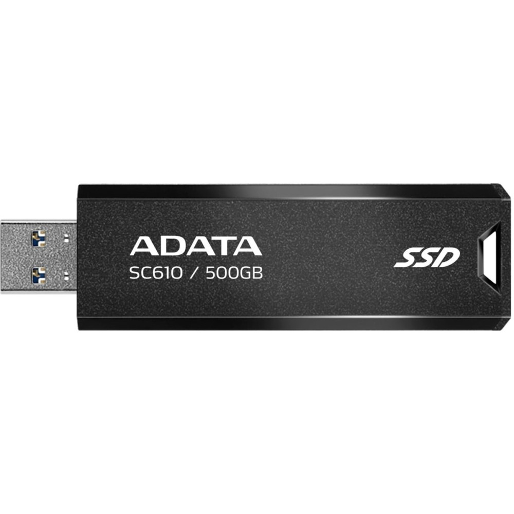 ADATA SC610 500 GB USB tipo A 3.2 Gen 2 (3.1 Gen 2) Nero, Disco a stato solido