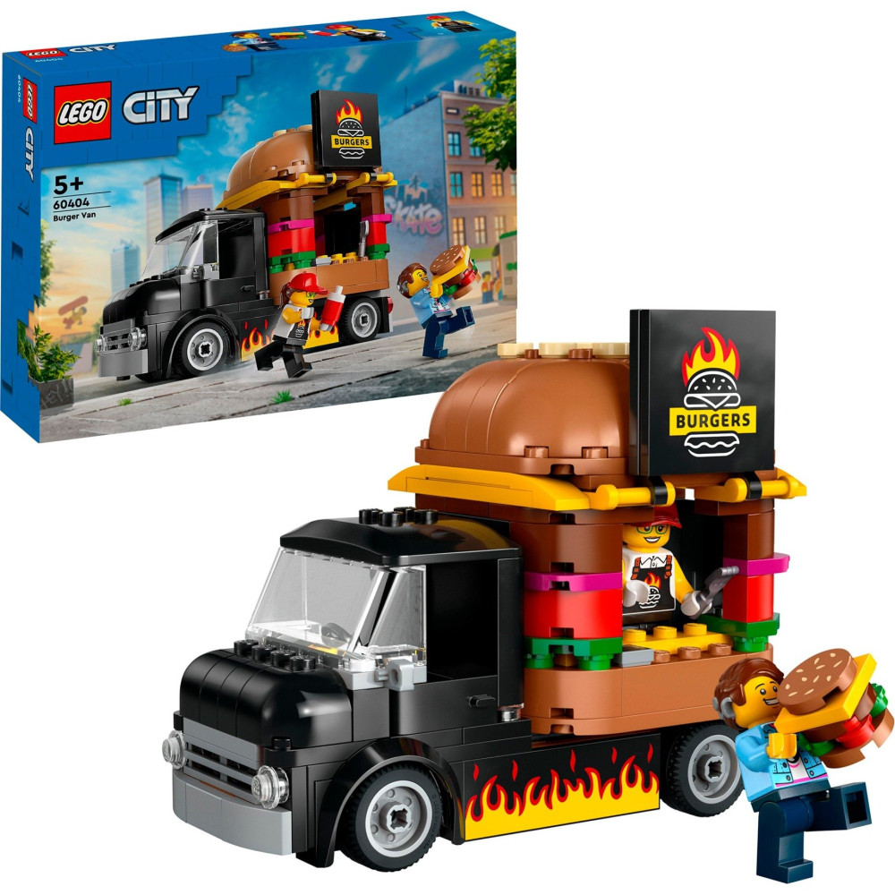 LEGO City Furgone degli hamburger, Giochi di costruzione