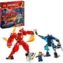 LEGO NINJAGO Mech elemento Fuoco di Kai, Giochi di costruzione