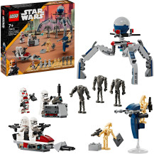 LEGO Star Wars Battle PACK Clone Trooper™ e Battle Droid™, Giochi di costruzione
