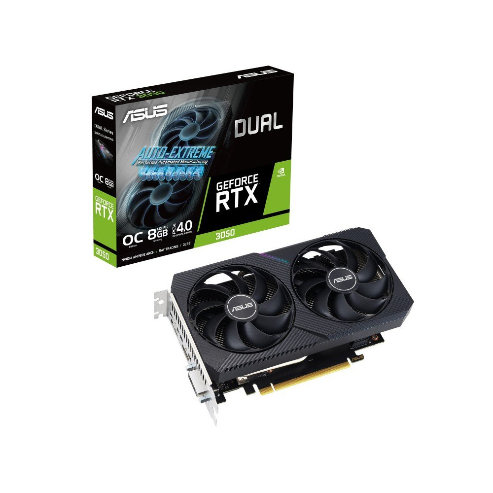 Scheda Video Asus GeForce RTX 3050 8GB DUAL OC LHR V2