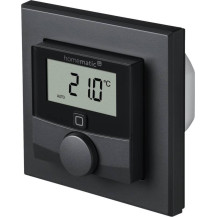 eQ-3 AG Homematic IP 159928A0, Termostato Digitale, 869,65 MHz, Antracite, IP20, 160 m, Pulsanti, Regolatore Rotante