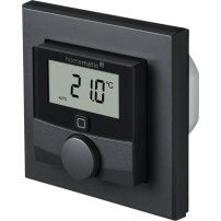 eQ-3 AG Homematic IP 159928A0, Termostato Digitale, 869,65 MHz, Antracite, IP20, 160 m, Pulsanti, Regolatore Rotante