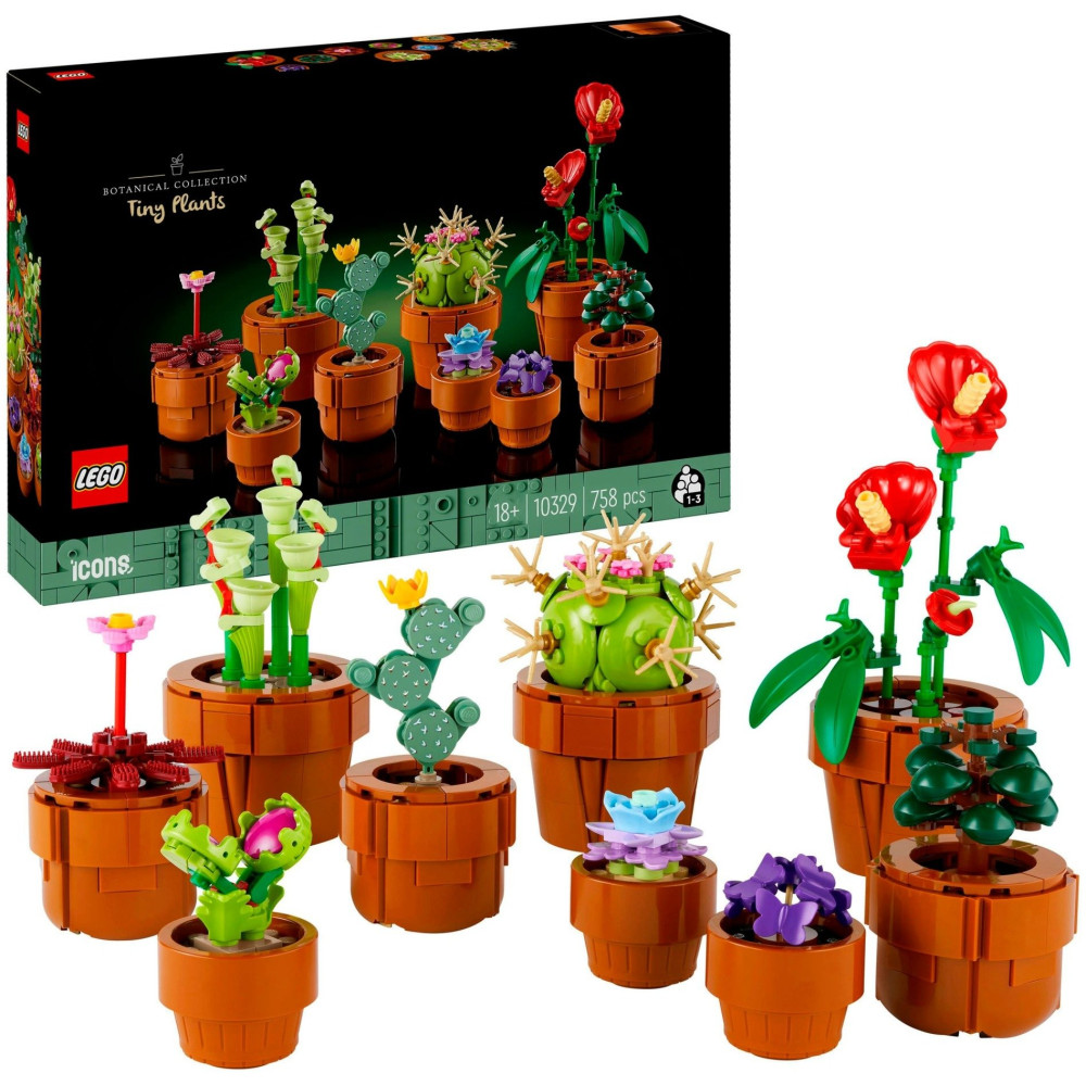 LEGO Botanicals Piantine, Giochi di costruzione