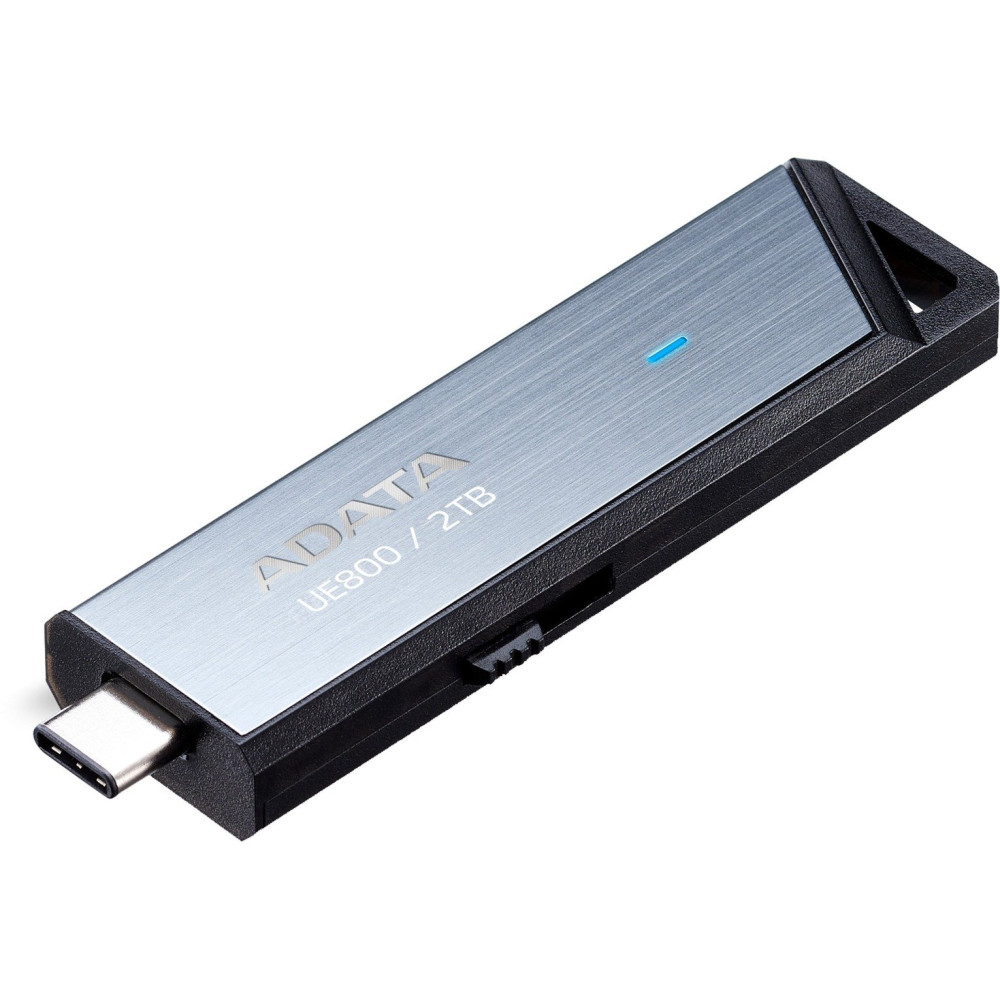 ADATA AELI-UE800-2T-CSG unità flash USB 2 TB USB tipo-C 3.2 Gen 2 (3.1 Gen 2) Argento, Chiavetta USB