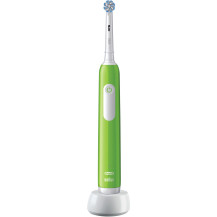 Braun Junior 8006540743027 spazzolino elettrico Bambino Spazzolino rotante Verde, Spazzolino da denti elettrico