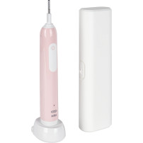 Braun Pro 1 Cross Action Pink con custodia da viaggio, Spazzolino da denti elettrico