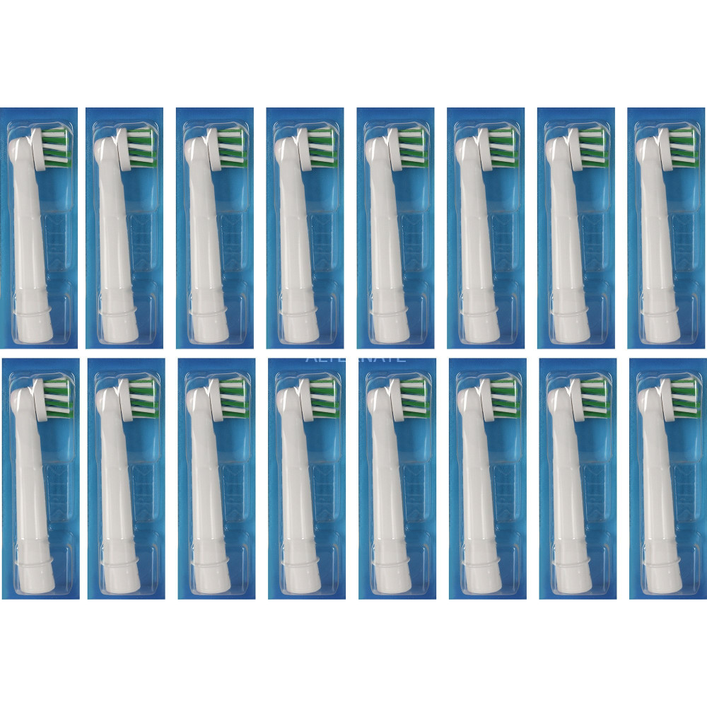 Braun Oral-B Pro CrossAction Testine di ricambio 16 pezzi, Testina