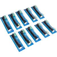 Braun Oral-B Pro CrossAction Testine di ricambio 10 pezzi, Testina