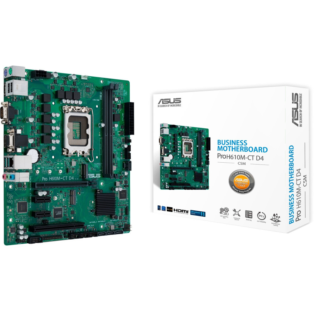 ASUS PRIME H610M-A-CSM Intel H610 LGA 1700 micro ATX, Scheda madre