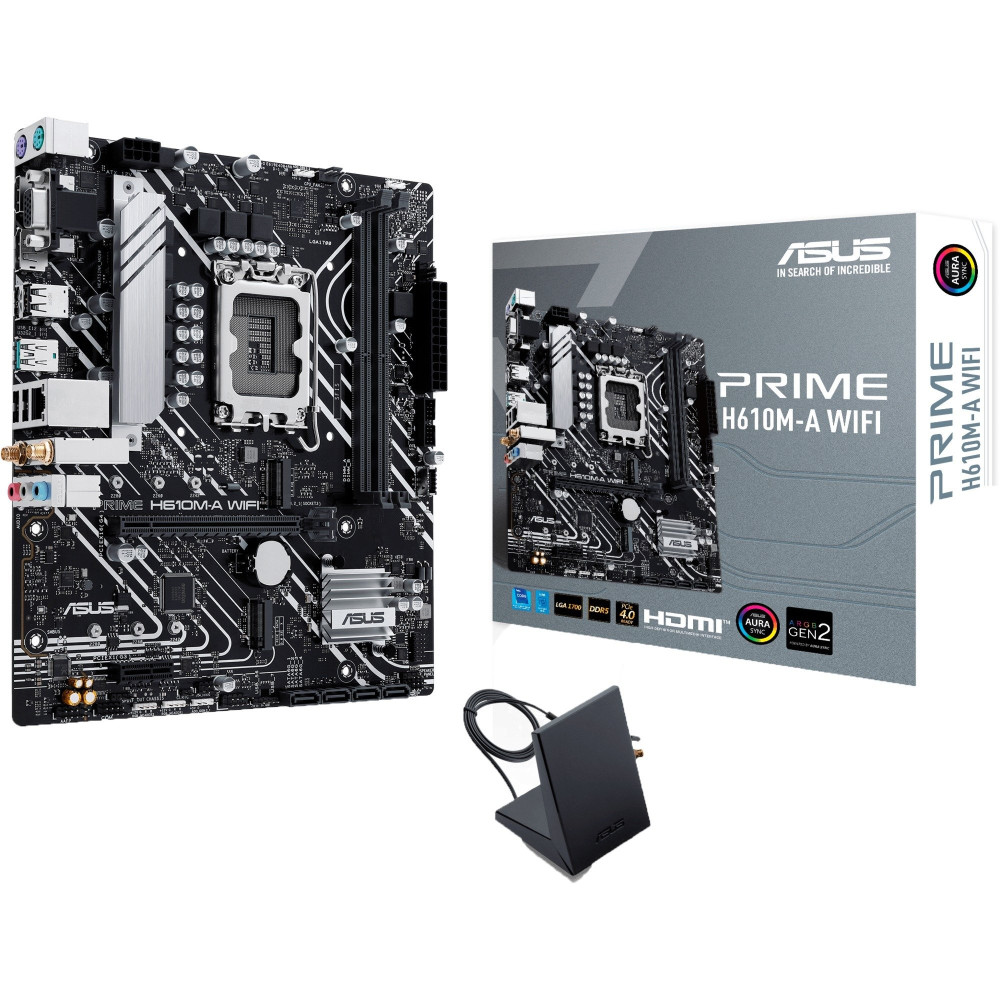 ASUS PRIME H610M-A WIFI Intel H610 LGA 1700 micro ATX, Scheda madre