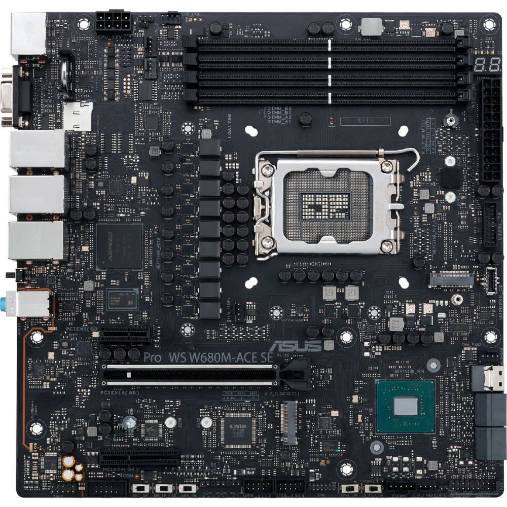 ASUS PRO WS W680M-ACE SE Intel W680 LGA 1700 micro ATX, Scheda madre