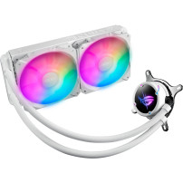 ASUS ROG STRIX LC II 240 ARGB White Edition Processore Raffreddatore di liquidi tutto in uno 12 cm Bianco 1 pz, Raffreddamento a