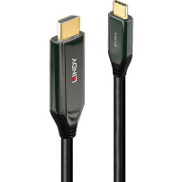 Lindy 43367 cavo e adattatore video 1 m USB tipo-C HDMI tipo A (Standard) Nero