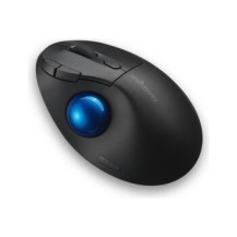 Kensington Pro Fit Ergo TB450 - Trackball - ergonomico - ottico - 7 pulsanti - senza fili - 2,4 GHz, Bluetooth - ricevitore wire