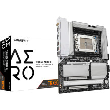 GIGABYTE TRX50 AERO D Scheda madre - Supporta AMD Ryzen Threadripper 9000 Series CPUs, 16+8+4 Phases Digital VRM, up to 7800MHz 