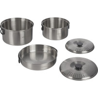 Campingaz Set di pentole Kit Camping, 5 pezzi