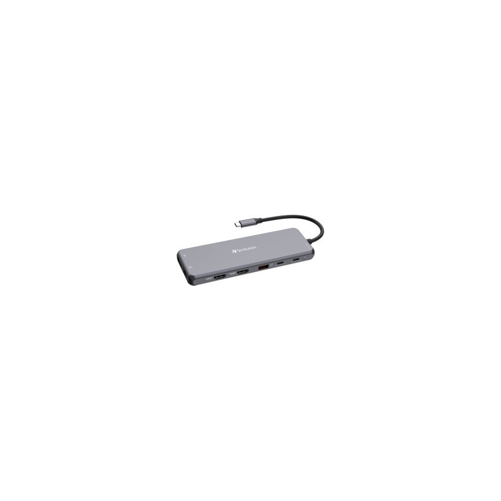 Verbatim CMH 13 - Hub - 2 x HDMI + 2 x USB-C (alimentazione)