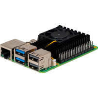 Joy-IT Unità di raffreddamento attiva per Raspberry Pi 5, Dispositivi di raffreddamento chipset