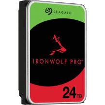 Seagate IronWolf Pro ST24000NT002 disco rigido interno 24 TB 7200 Giri/min 512 MB 3.5" Serial ATA III, Hard-disk