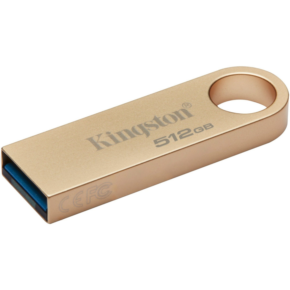 Kingston DataTraveler 512GB 220MB/s Drive USB 3.2 Gen 1 in Metallo SE9 G3, Chiavetta USB