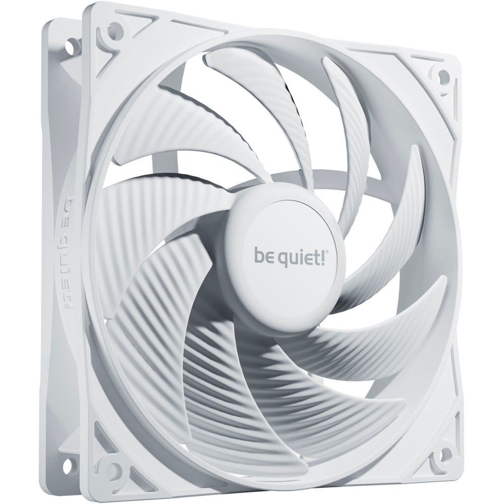 be quiet! Pure Wings 3 120mm PWM high-speed White Case per computer Ventilatore 12 cm Bianco 1 pz, Ventola