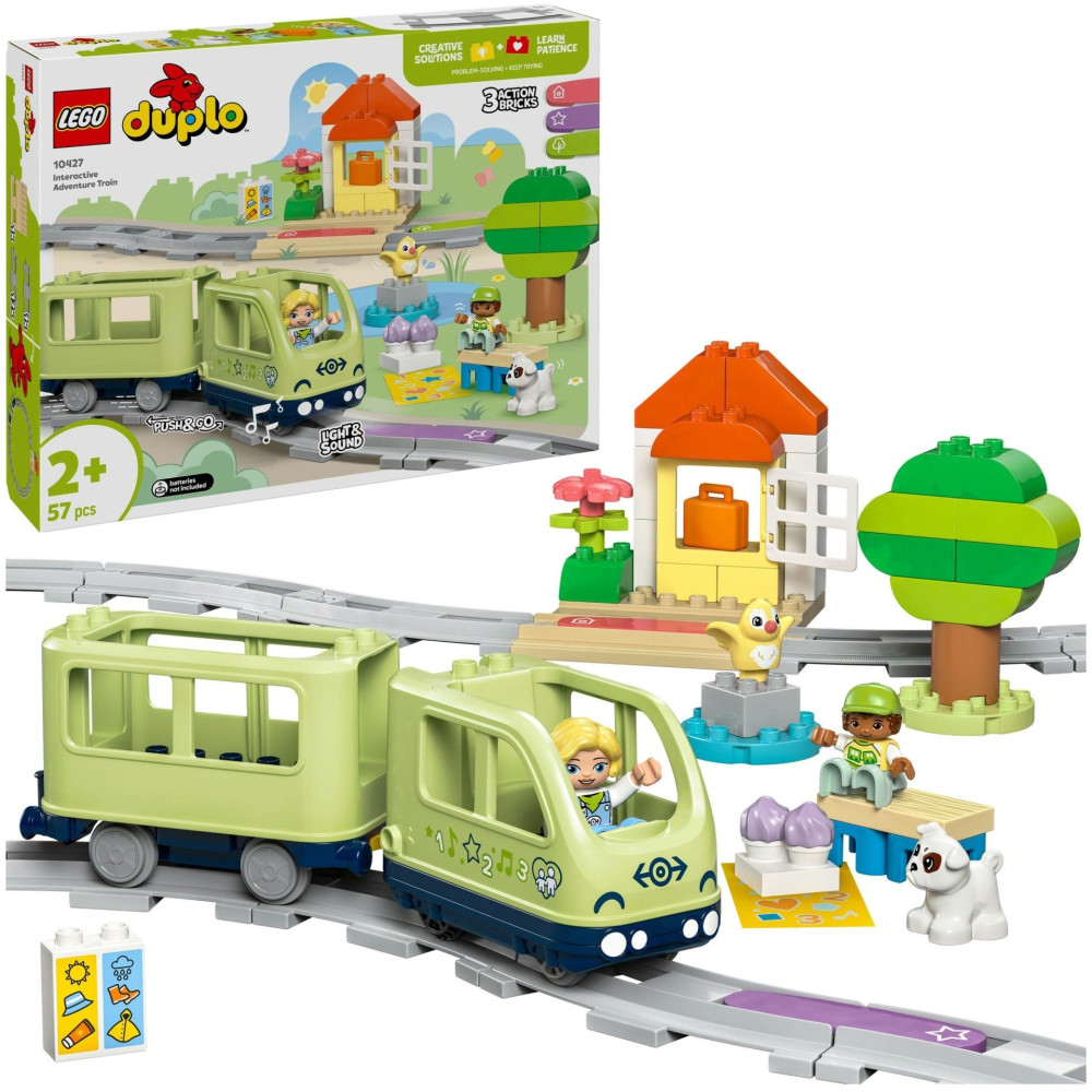 LEGO DUPLO Treno d’avventura interattivo, Giochi di costruzione