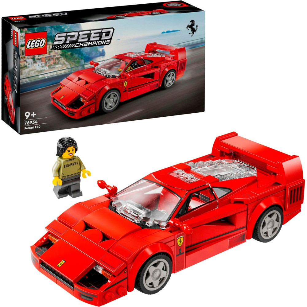 LEGO Speed Champions Supercar Ferrari F40, Giochi di costruzione