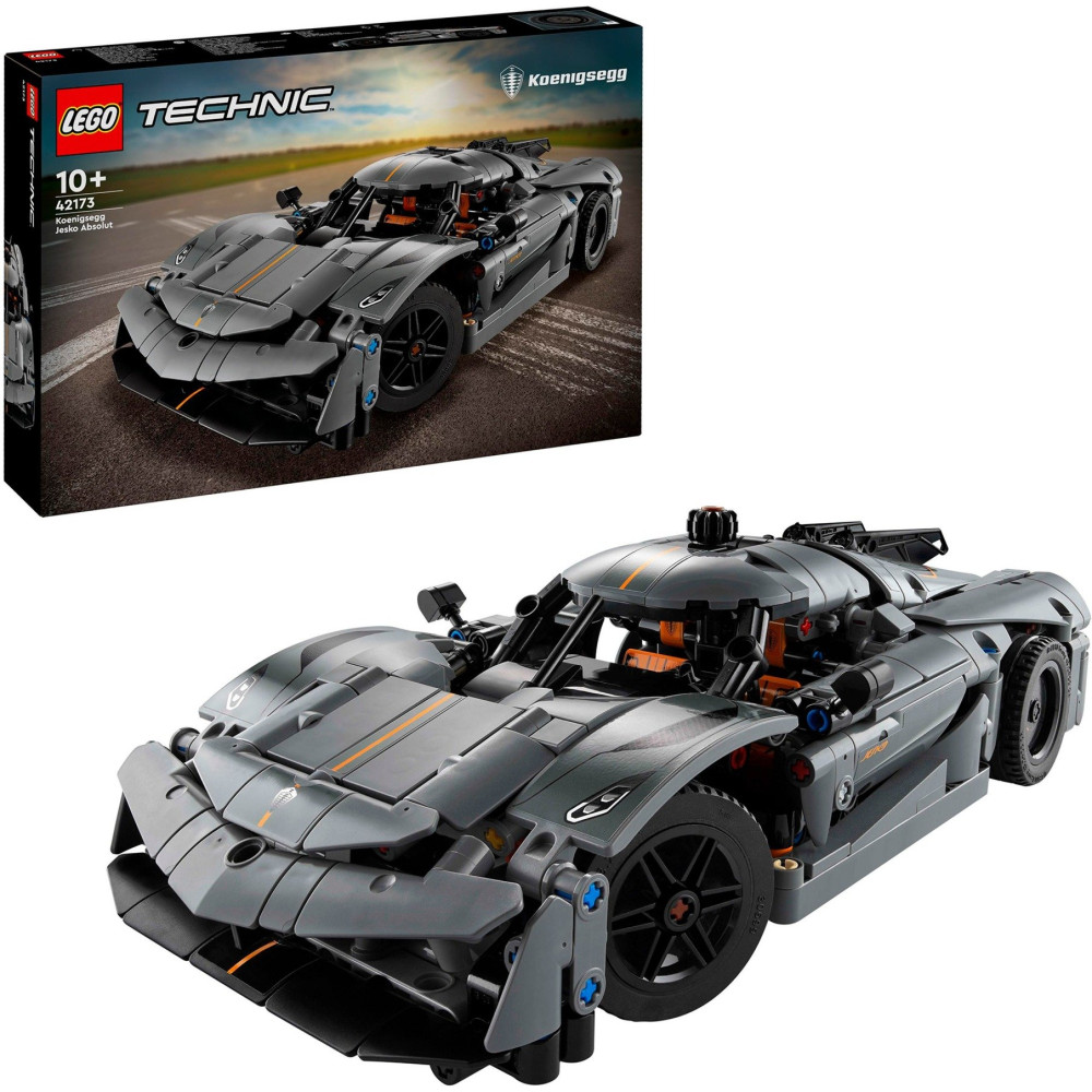LEGO Technic Hypercar Koenigsegg Jesko Absolut grigia, Giochi di costruzione