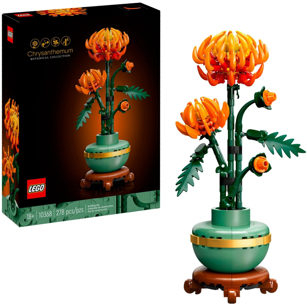 LEGO Botanicals Crisantemo, Giochi di costruzione