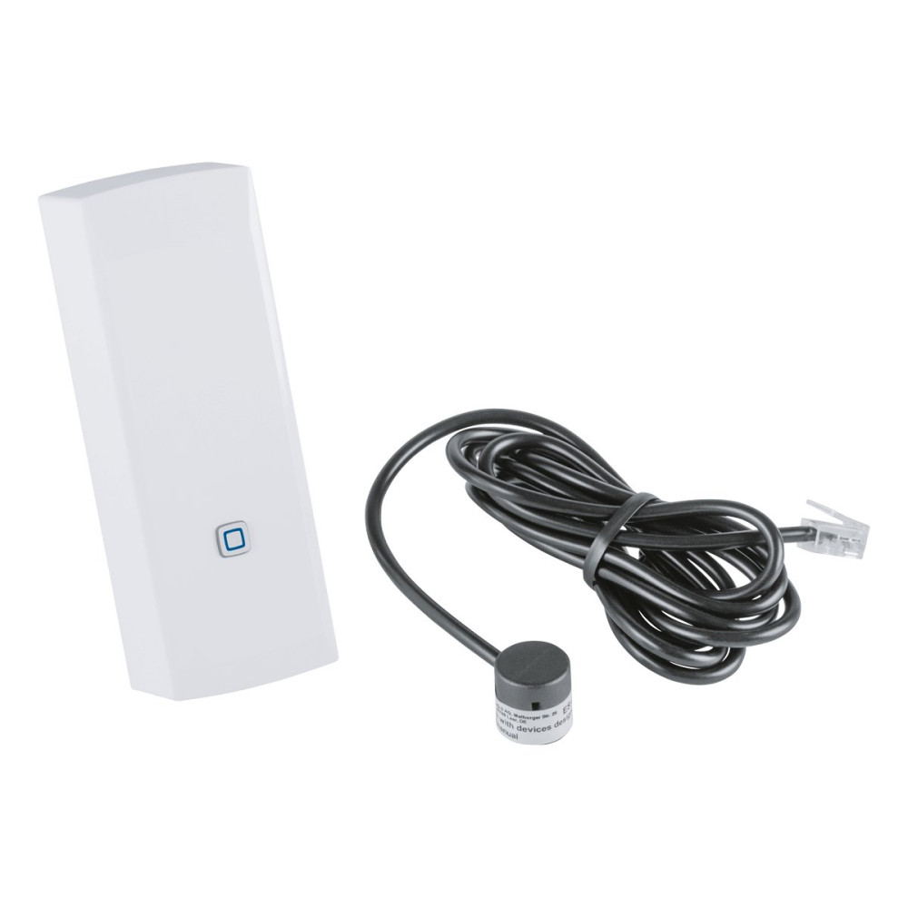 eQ-3 AG Homematic IP HmIP-ESI-LED, Cavo, 300 m, 869,4 - 869,65 MHz, Nero, Bianco, 39 mm, 29 mm