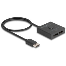 DeLOCK Switch DisplayPort 2 > 1 bidirezionale 8K, Interruttore di DisplayPort