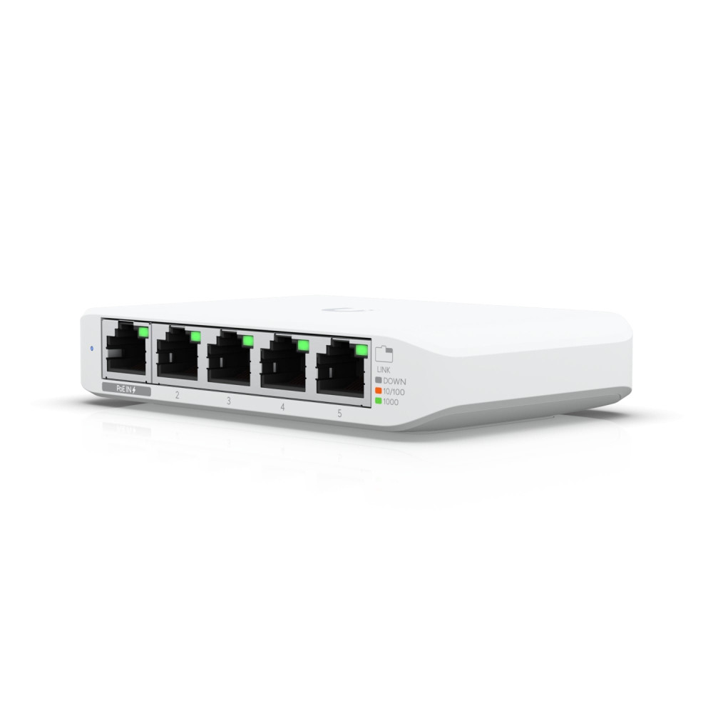 Ubiquiti USW-FLEX-MINI-5 Networks UniFi Switch Flex Mini (5-pack) Gestito Gigabit Ethernet (10/100/1000) Supporto Power over Eth