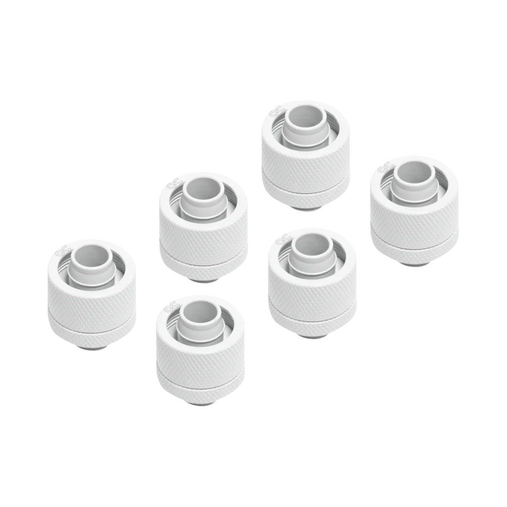 Alphacool Eiszapfen 16/10mm raccordo avvitabile G1/4 - White Sixpack, Connessione