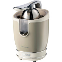 Ariete 413 Spremiagrumi Elettrico con Leva - Salvagoccia - Motore Silenzioso - 85 Watt - Design Vintage - Beige