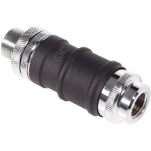 Alphacool ES Schnellverschluss BLH1A PushIn Set IG-IG con pressacavo, Connessione