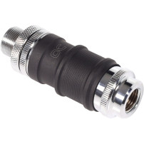Alphacool ES Schnellverschluss BLH1A PushIn Set IG-IG con pressacavo, Connessione