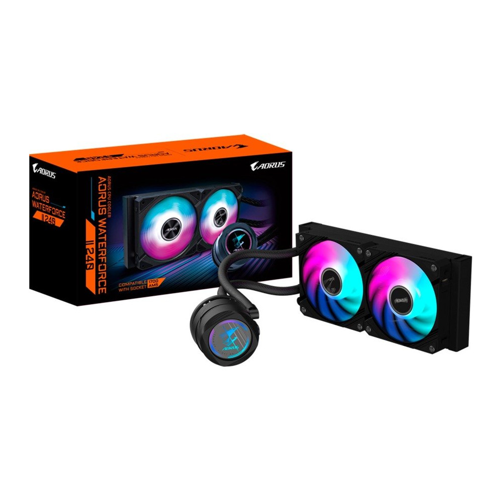 GIGABYTE AORUS WATERFORCE II 240, Raffreddamento ad acqua