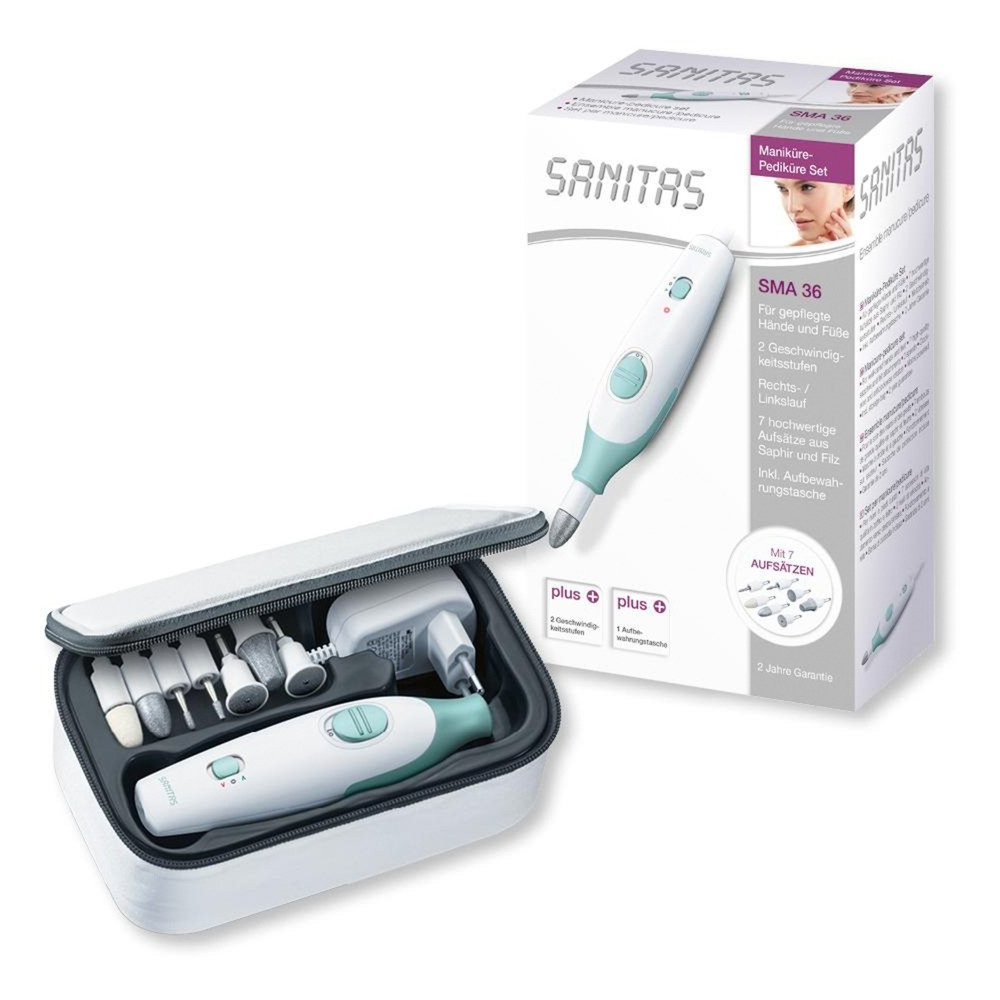 Sanitas SMA 36 Set manicure/pedicure, Cura delle unghie