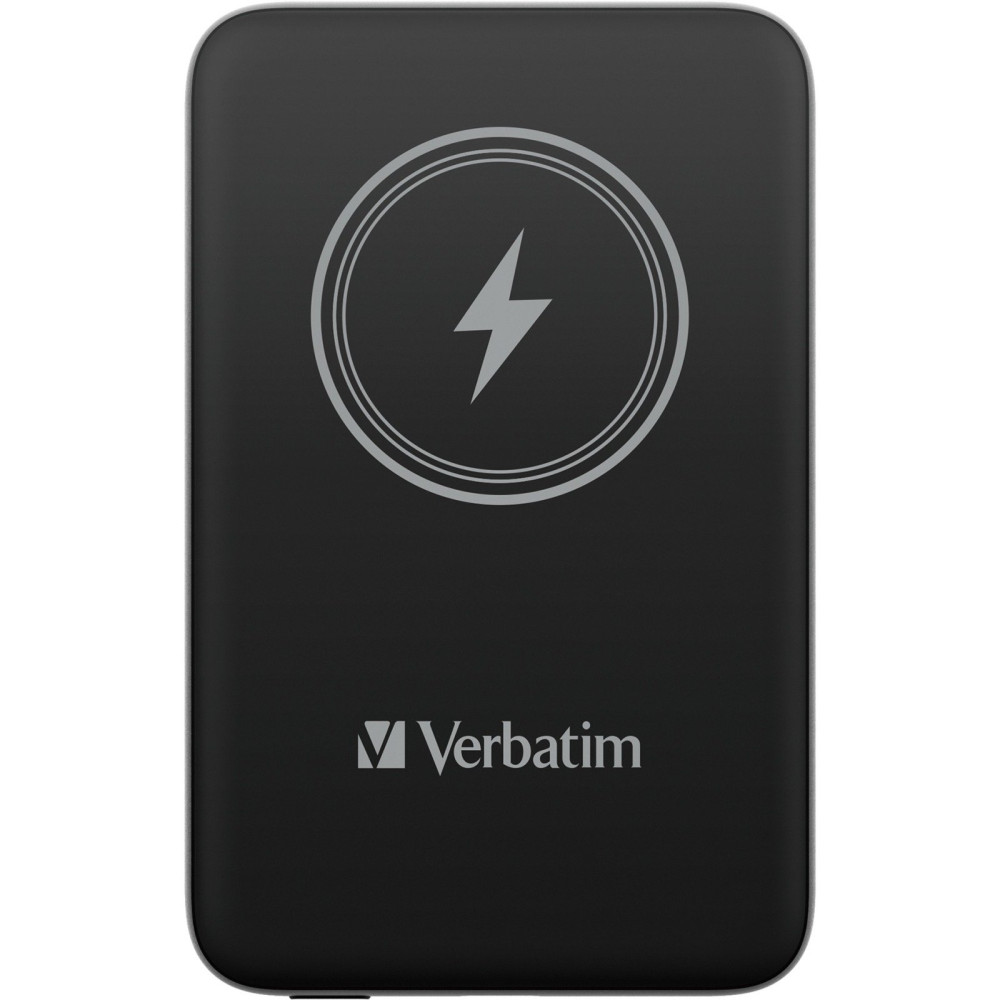 Verbatim Charge 'n' Go Polimeri di litio (LiPo) 10000 mAh Carica wireless Nero, Powerbank