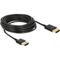 DeLOCK Cavo HDMI A maschio > HDMI A maschio High Speed 3D 4K Attivo Slim