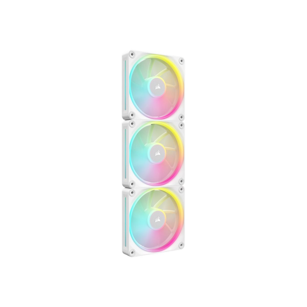 Kit di partenza Corsair iCUE Link LX120 RGB - Ventilatore per case - 120 mm - bianco (pacchetto da 3)