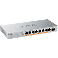 Zyxel XMG-108 Non gestito 2.5G Ethernet (100/1000/2500) Argento, Interruttore