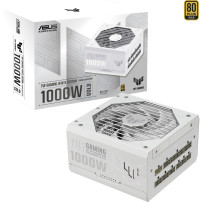 ASUS TUF Gaming 1000W Gold White Edition alimentatore per computer 20+4 pin ATX ATX Bianco, Alimentatore PC