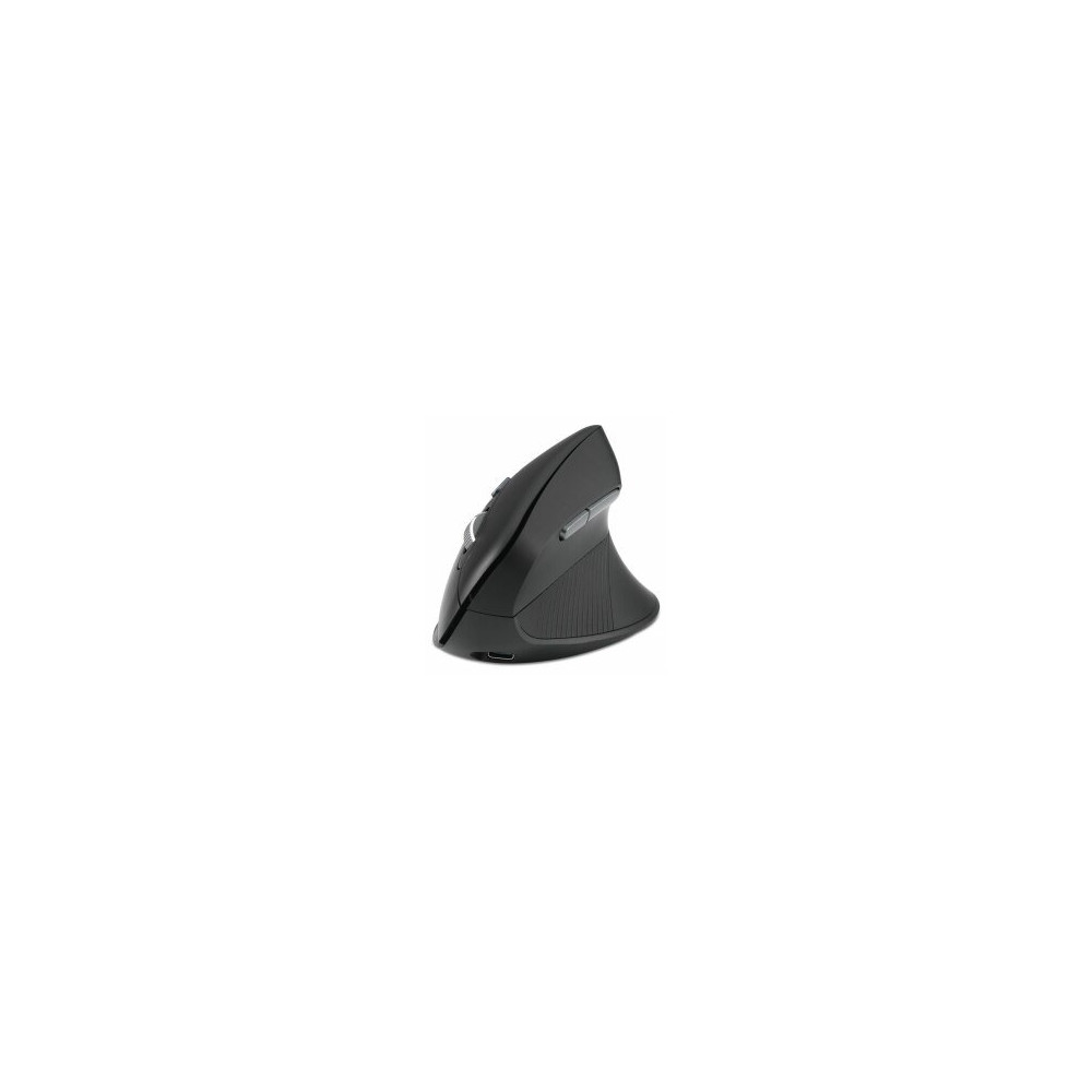 Kensington Pro Fit Ergo MY360 EQ - Mouse - ricaricabile - ergonomico - 5 pulsanti - senza fili - 2,4 GHz, Bluetooth - ricevitore