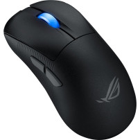 ASUS ROG Keris II Ace Wireless AimPoint Black mouse Gaming Mano destra RF Wireless + Bluetooth + USB Type-A Ottico 42000 DPI, Mo